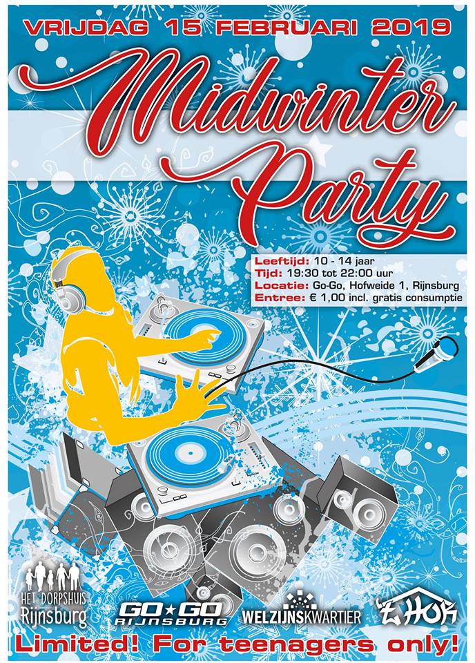 Vrijdag: Midwinter Party. Limited! For teenagers only! @ GoGo