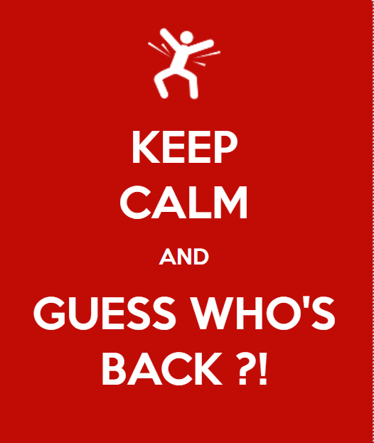 Blog PreppyWriter: Guess who’s back ?!
