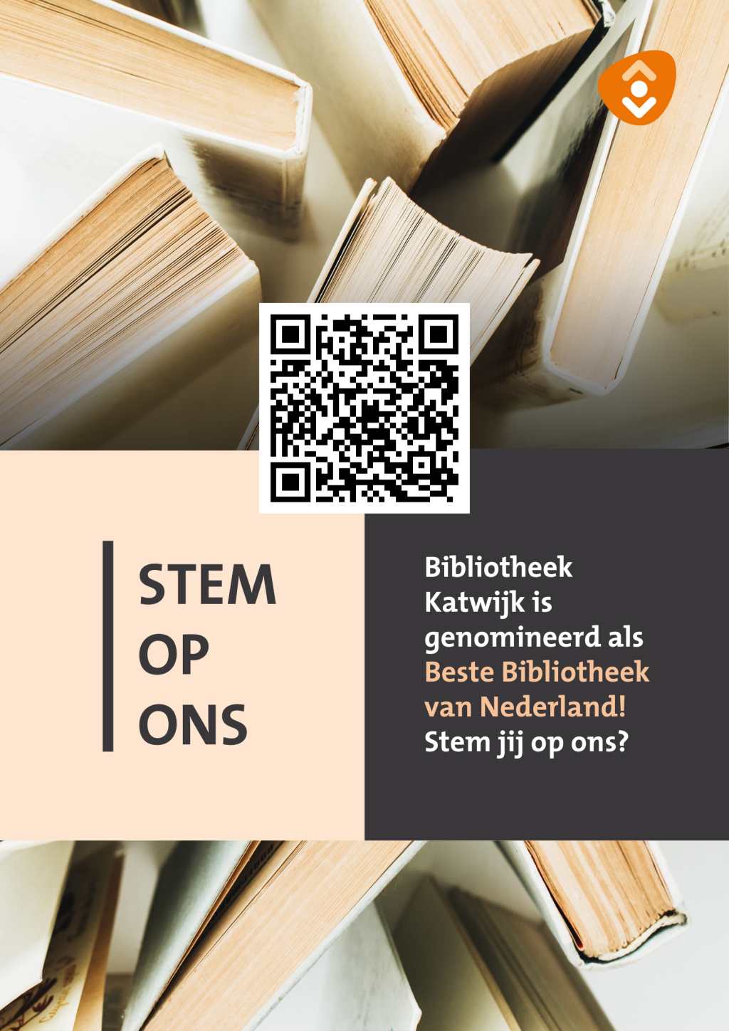 Poster Beste Bibliotheek Van Nederland 2023 